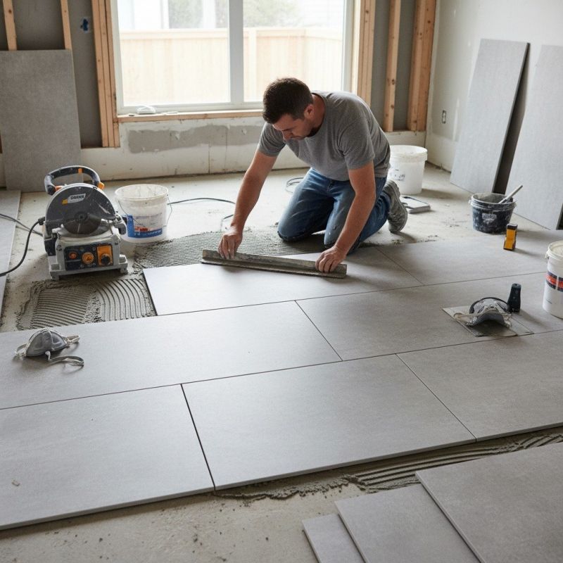 Ceramic Tile Installation detail
