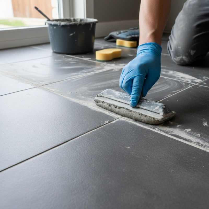 Grout Installation detail