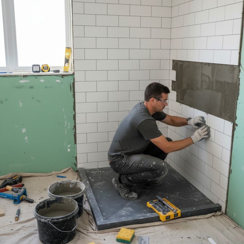 Shower Tiling Service detail