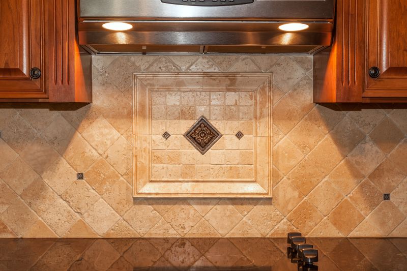 Travertine Tile Replacement detail